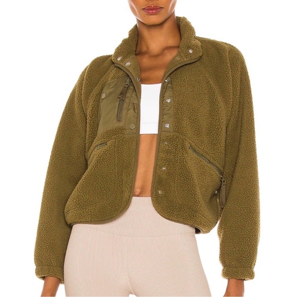 free people movement Jackets & Blazers - FP Movement Hit the Slopes Jacket, Army